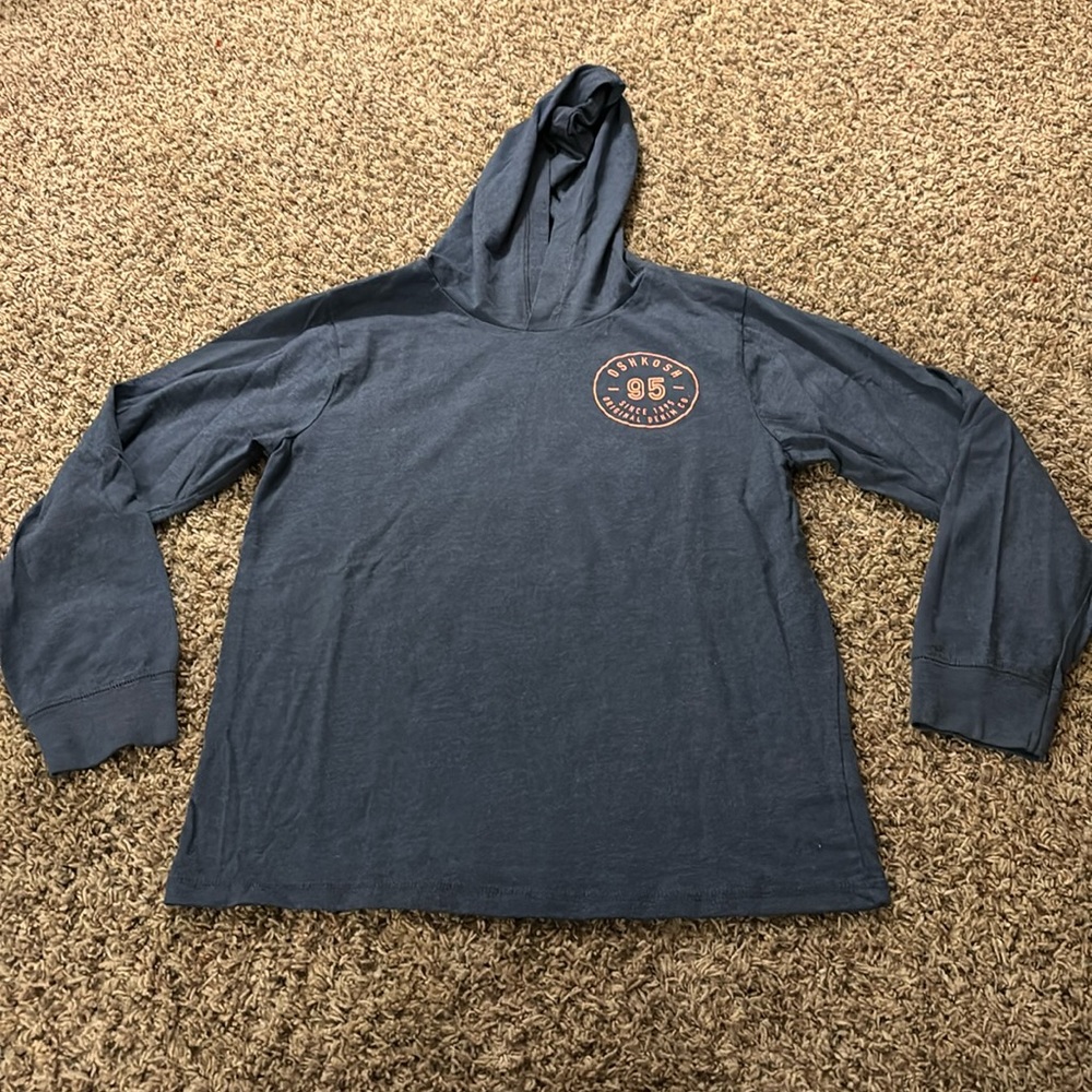 Boys hooded shirt